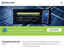 Tablet Screenshot of energysmart.com.au